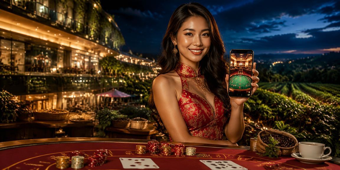 Người dùng tại Hà Nội ngồi tại bàn làm việc và chơi video slots mới trên máy tính