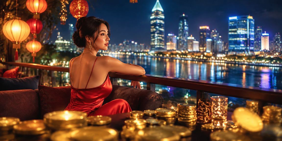 Người dùng tại TP. Hồ Chí Minh xem kèo bóng đá buổi tối với không khí lễ hội đèn lồng rực rỡ